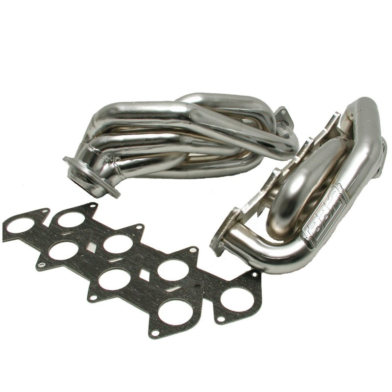 BBK  1612 Mustang 4.6 GT Shorty Tuned Length Exhaust Headers - 1-5/8 Titanium Ce