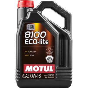 Motul 110379 5L Synthetic Engine Oil 8100 X-Clean 0W16