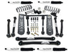 Tuff Country 18-23 Jeep Wrangler JLU (4 door Models Only) 4in Lift Kit EZ-Flex (SX8000 Shocks)