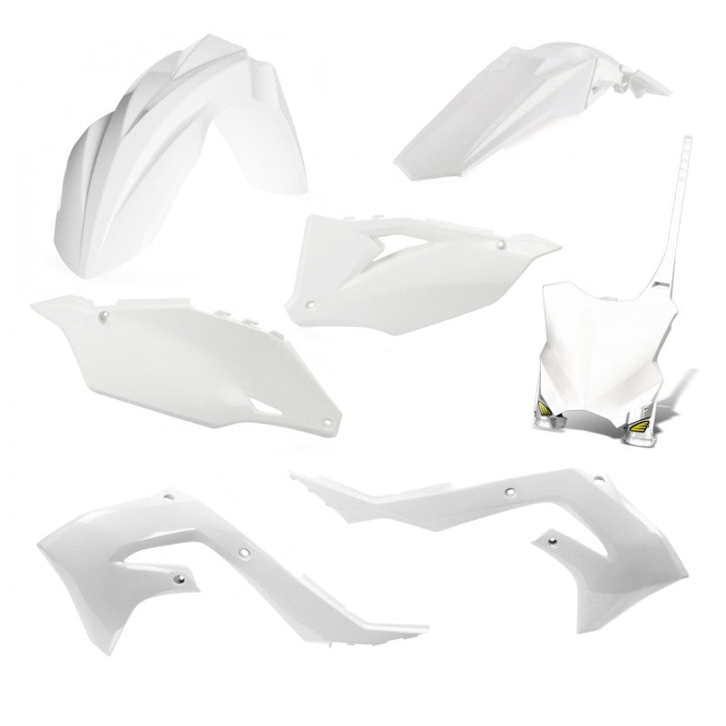 Cycra 1CYC-9425-42 21-23 fits Kawasaki KX450X 5 PC. Replica Body Kit - White