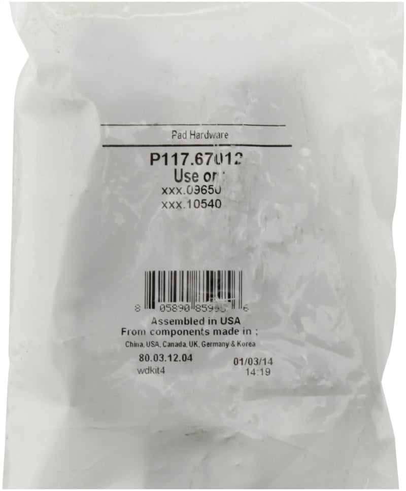 StopTech 308.1054 Street Brake Pads