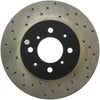 Stoptech 128.40021R 90-01 Integra (EXC Type R) / 90-05 Honda Civic Cross Drilled Right Front Rotor