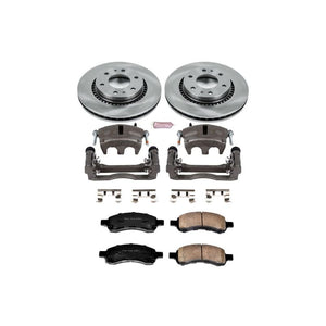 Power Stop KCOE2084B 06-08 fits Isuzu Ascender Front Autospecialty Kit w/Cals