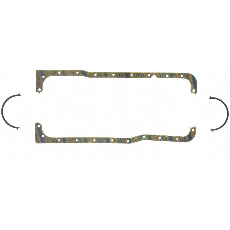 Fel-Pro OS13260C fits Ford F-150 Engine Oil Pan Gasket Set Blue Stripe cork-rubber