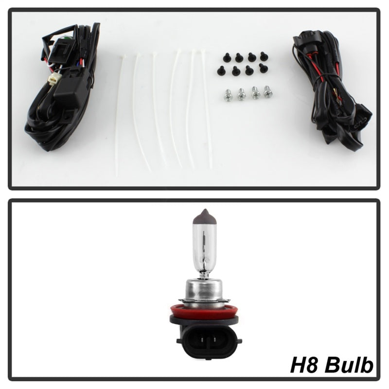 Spyder 5084927 fits Nissan 17-18 Rogue (Will Not Fit Sport Models) OEM Fog Ligh