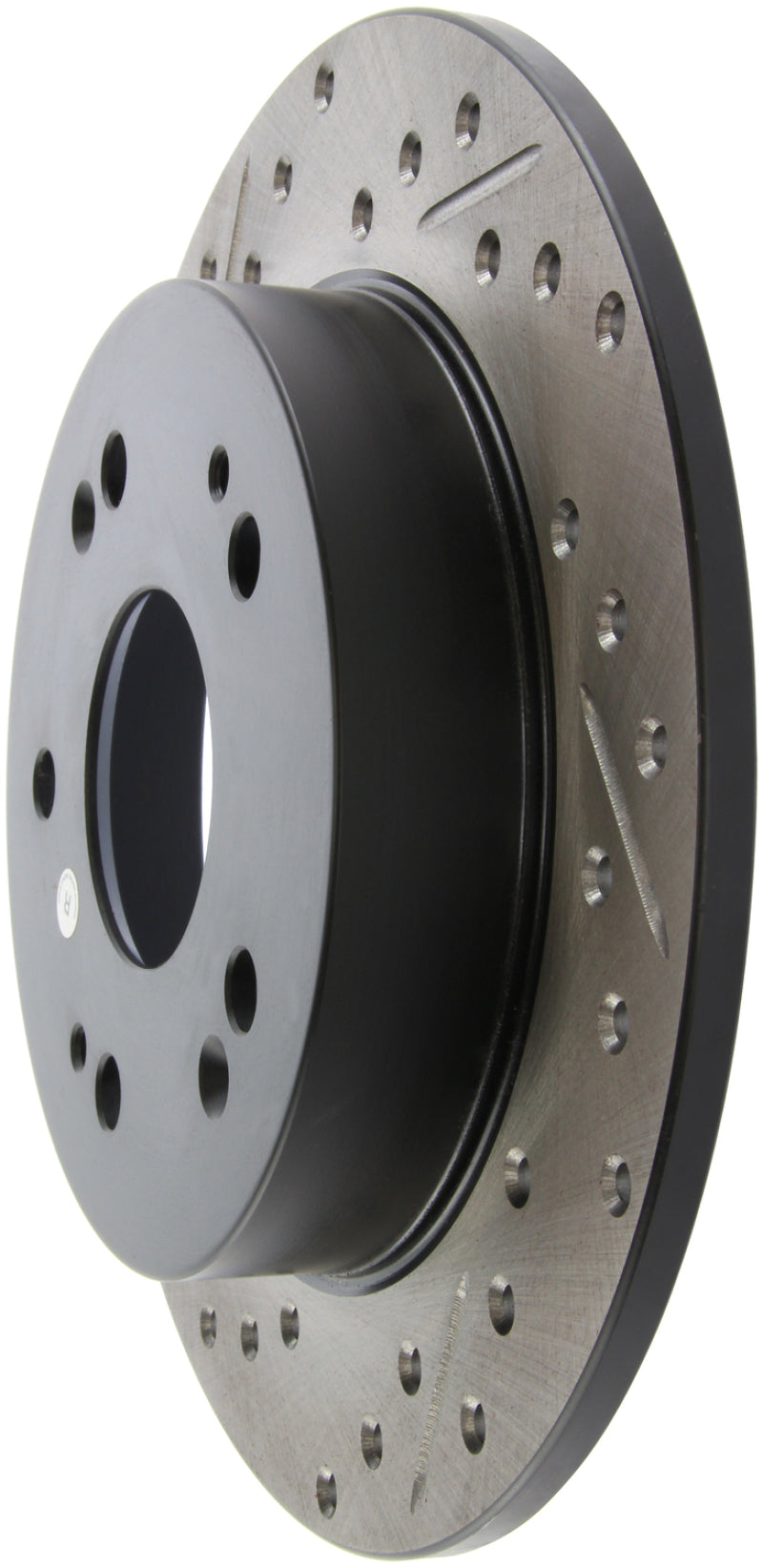 Stoptech 127.40040R 06-09 fits Honda Civic Ex/Si Slotted & Drilled Right Rear Rotor