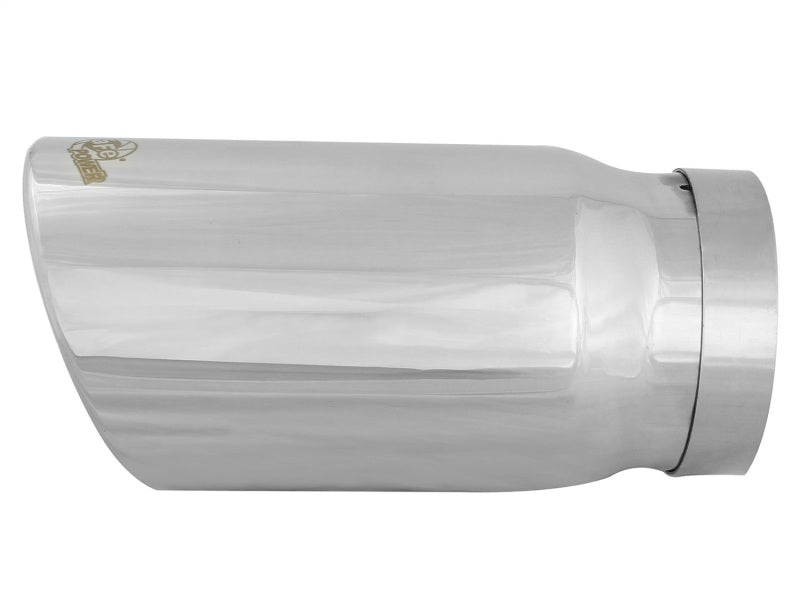 AFE 49T50604-P12 sal Bolt On Exhaust Tip Polished 5in Inlet x 6in Outlet x 12in
