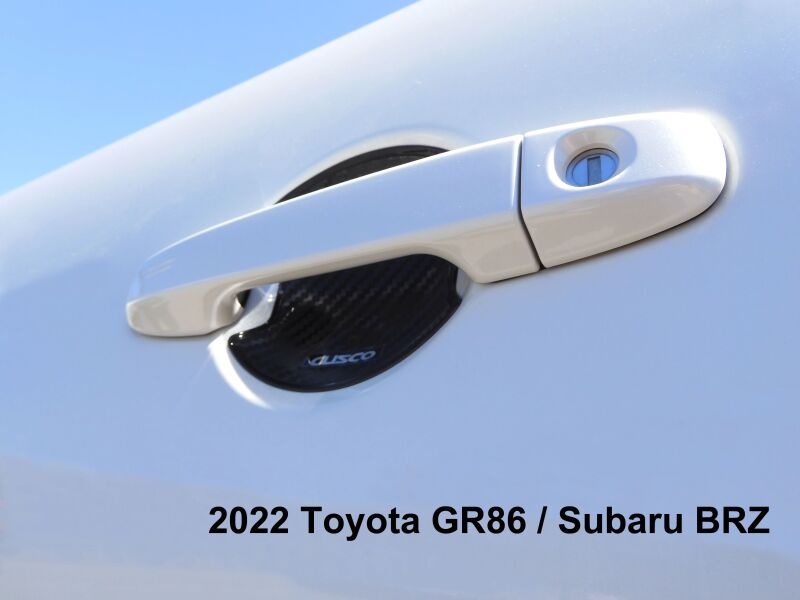 Cusco 00B 825 02 2022+ fits Toyota GR86 / Subaru BRZ Door Handle Protector
