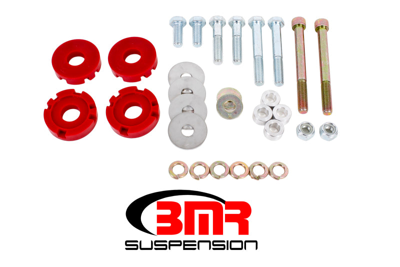 BMR BK051 S550 Mustang Differential Lockout Bushing Kit (Polyurethane) - Red