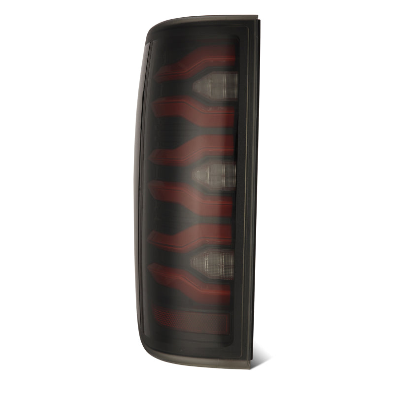 AlphaRex 653090 09-14 fits Ford F150 LUXX LED Taillights - Black/Red Housing