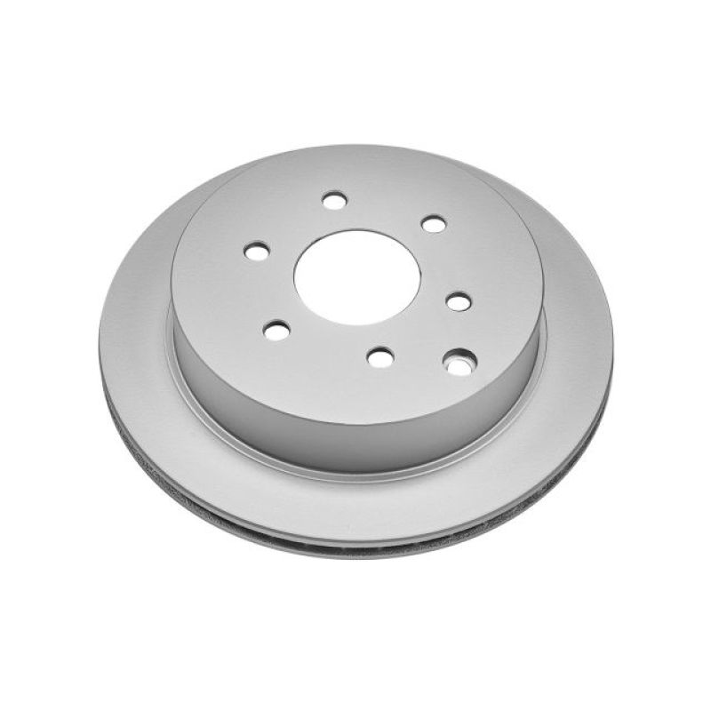PowerStop fits Nissan Frontier Rear Evolution Geo 05-18met Coated Rotor