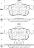 Stoptech 308.0794 Street Touring 01-09 Volvo S60 / 99-06 S80 / 01-07 V70/V70R Front Brake Pads
