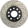 Stoptech 127.33110R Slotted & Drilled Sport Brake Rotor
