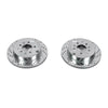 PowerStop fits Mazda 07-12 CX-7 Rear Evolution Drilled & Slotted Rotors - Pair