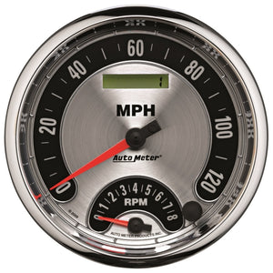 AutoMeter 1295 Autometer American Muscle 5in Tach Speedo Combo In-Dash