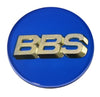 BBS 56.24.206 Center Cap 70.6mm Blue/Gold (3-Tab)