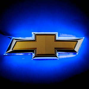 ORACLE Lighting 3157-002 Oracle 14-15 fits Chevrolet Camaro Illuminated Bowtie - Dual Intensity - Blue