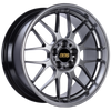 BBS RG785DBK RG-R 17x7.5 5x112 ET48 Diamond Silver Wheel - 82mm PFS/Clip Required