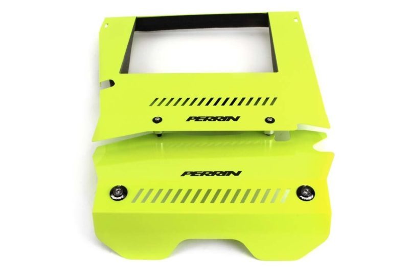 Perrin PSP-ENG-165NY 15-16 fits Subaru WRX Engine Cover Kit - Neon Yellow