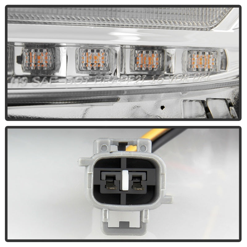 Spyder 5088383 fits Toyota 16-20 Tacoma LED Model Only High-Power LED Headlight