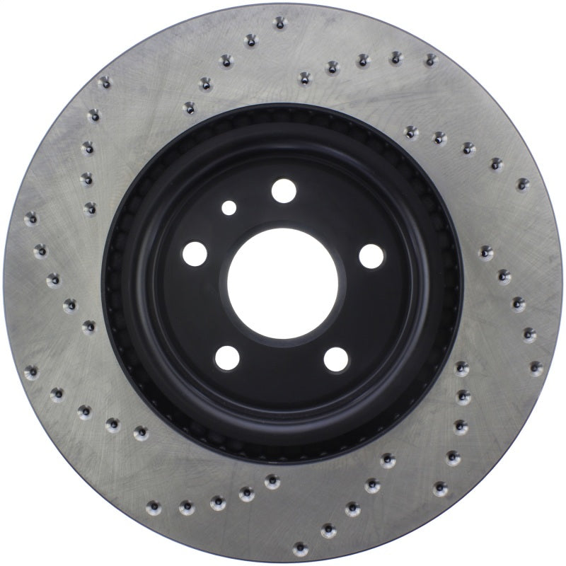 Stoptech 128.61102L Drilled Sport Brake Rotor