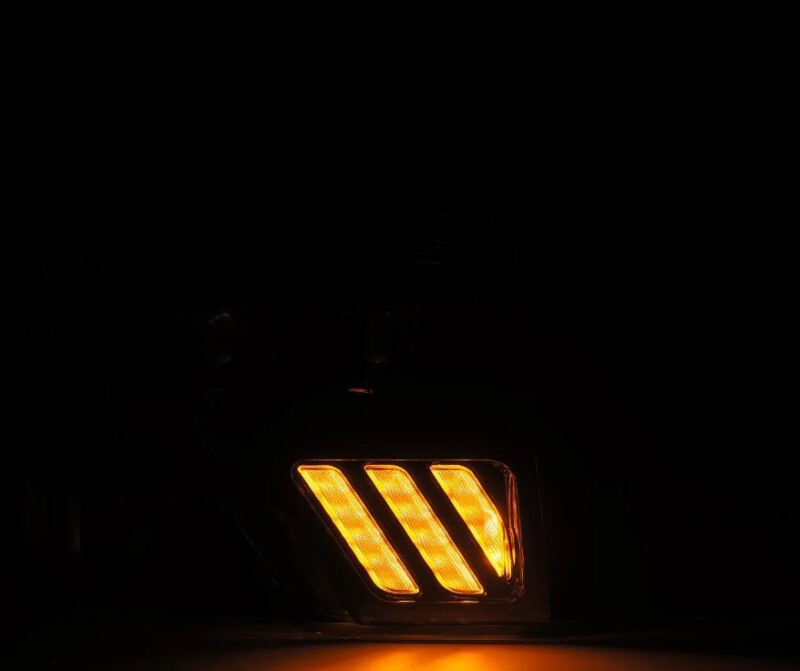 AlphaRex 880483 09-14 fits Ford F-150 PRO-Series Projector Headlights Black w