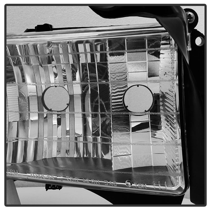9032165 Xtune fits Dodge 99-20 Ram Sport Model Only 1902 OEM Headlights Chrome