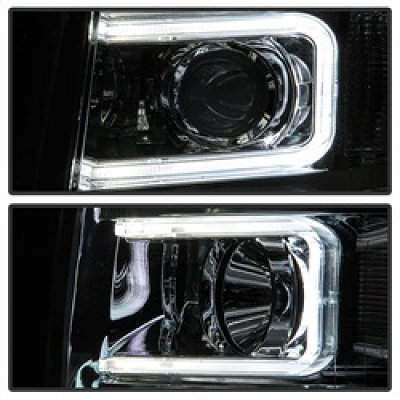 9027802 Xtune fits Chevy 07-13 Silverado 1500/2500/3500 Halo Projector Headlig