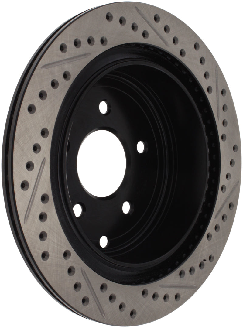Stoptech 127.42078R Slotted & Drilled Sport Brake Rotor