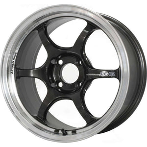Advan YAT5G35ABG RG-D2 15X8.0 / +35 / 4x100 / Machining and Black Gunmetallic