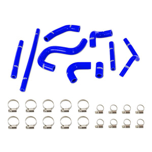 Mishimoto MMHOSE-4RUN34-96HHRBL 96-02 fits Toyota 4Runner 3.4L (w/ Rear Heater) Silicone Heater Hose Kit - Blue