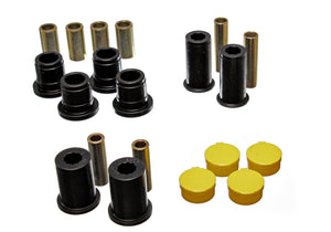 Energy Suspension 5.3122G Control Arm Bushing Set - Black
