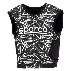 Sparco Vest SJ Pro K-3 130 - BLK/WHT
