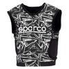 Sparco Vest SJ Pro K-3 XS - BLK/WHT