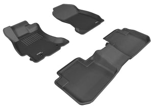 3D MAXpider 2011-2015 fits Kia Optima Kagu 1st Row Floormat - Black