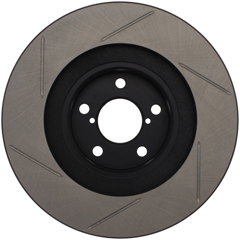 Stoptech 126.47018SR Power Slot 02-10 WRX Front Right SportStop Slotted Rotor
