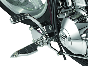 Kuryakyn 8852 Kuryakyn Round Shift Peg Cover fits Honda Chrome
