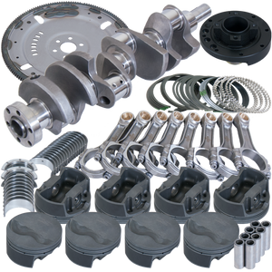 Eagle B16003MA000 fits Ford 302 3.400in Crank 5.400in I-Beam Rods 4.000in Pistons 164 Tooth FP Balanced Assembly