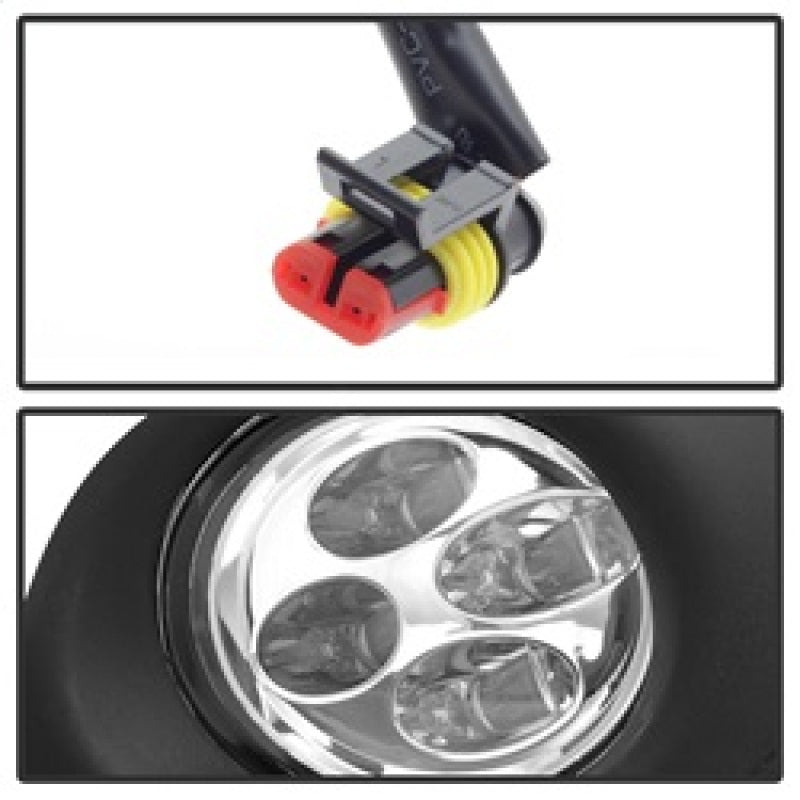 Spyder 9031649 fits Nissan 13-20 Altima 2015 Sedan Daytime DRL LED Running Fog
