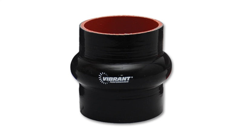 Vibrant 2737 Reinforced Silicone Hump Hose Connector - 3.25in I.D. x 3in long (