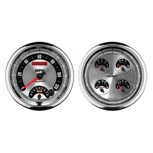 AutoMeter 1205 Autometer 5inch Kit Box - Tach Speedo Combo / Oil Pressure / Water Temp / Volt / Fuel Leve