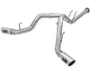 AFE 49-03092-P 4in DPF-Back Alum Steel Exhaust System w/Polished Tip 2017 fits