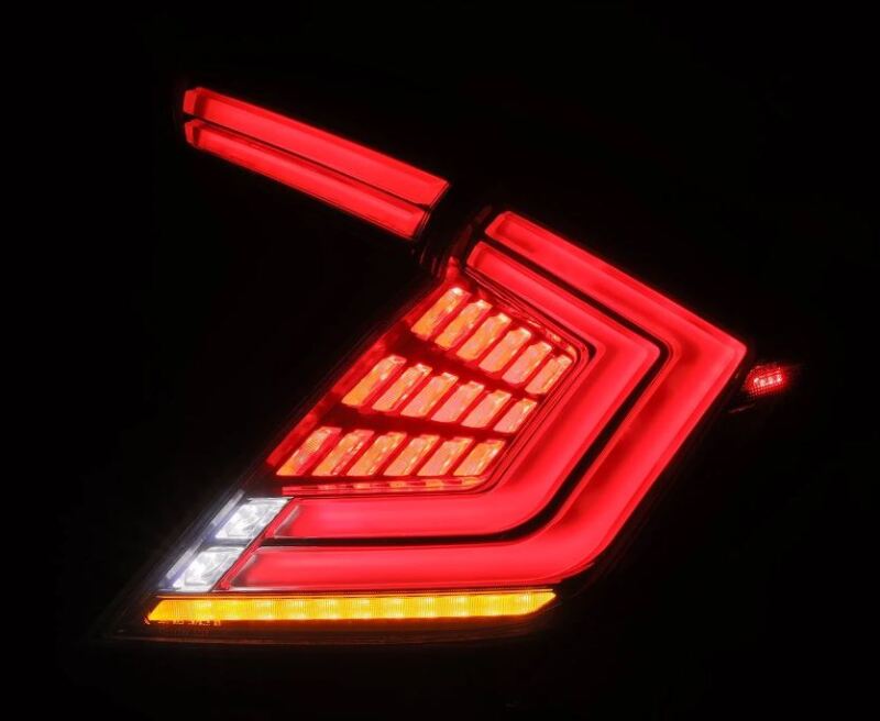 AlphaRex 676040 16-21 fits Honda Civic Hatchback / Type-R FK8 Nova-Series LED