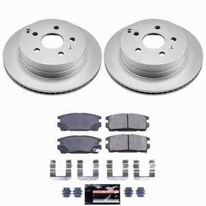 Power Stop 10-17 Chevrolet Equinox Rear Z23 Coated Brake Kit