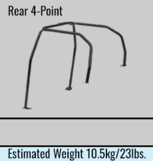 Cusco 232 261 A Chromoly Reg. Capacity 4pt Roll Cage fits Nissan R33 (S/O/No Cancel) CUSCO BLUE
