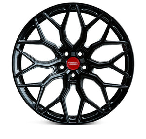 Vossen HF2-1B36 HF-2 21x12 / 5x120 / ET52 / Deep Face / 66.9 - Gloss Black Wheel
