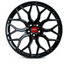 Vossen HF2-0B03 HF-2 20x9 / 5x120 / ET35 / Flat Face / 66.9 - Gloss Black Wheel