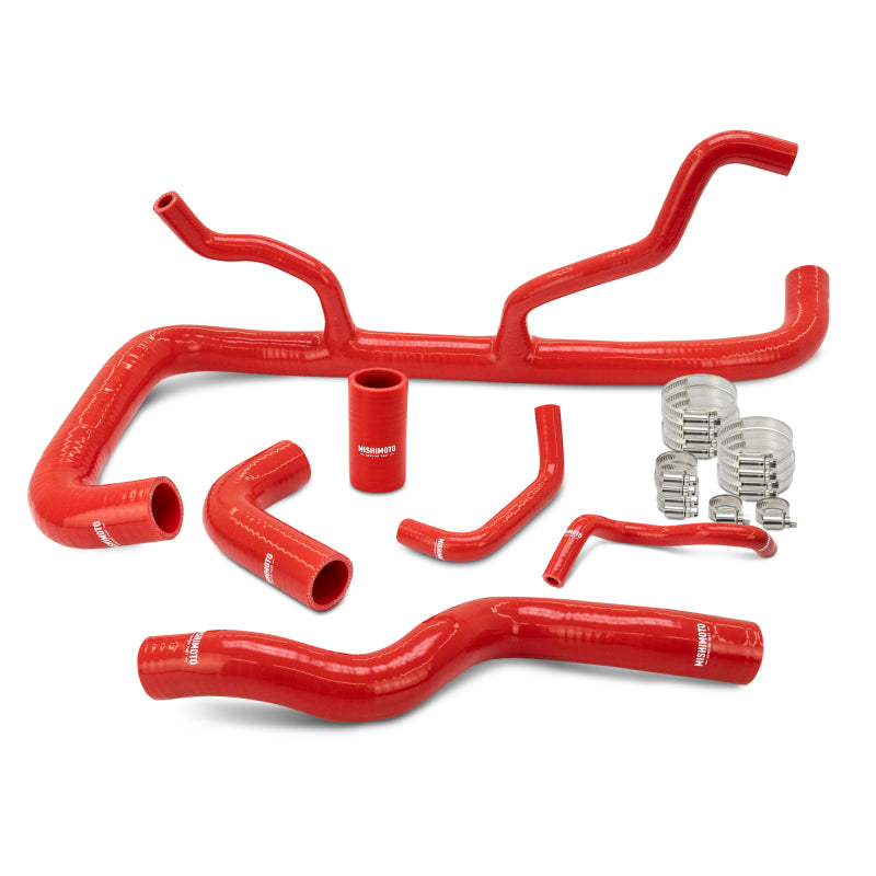 Mishimoto MMHOSE-TAC-24ARD 2024+ fits Toyota Tacoma Silicone Coolant Hose Kit - AT - Red