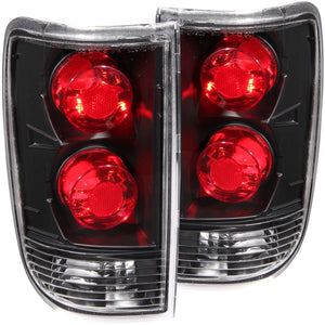 ANZO 211005 1995-2005 fits Chevrolet Blazer Taillights Black