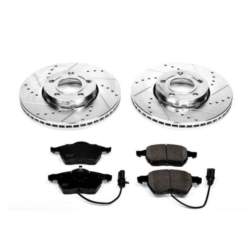 PowerStop K528 fits Audi 99-04 A4 Front Z23 Evolution Sport Brake Kit